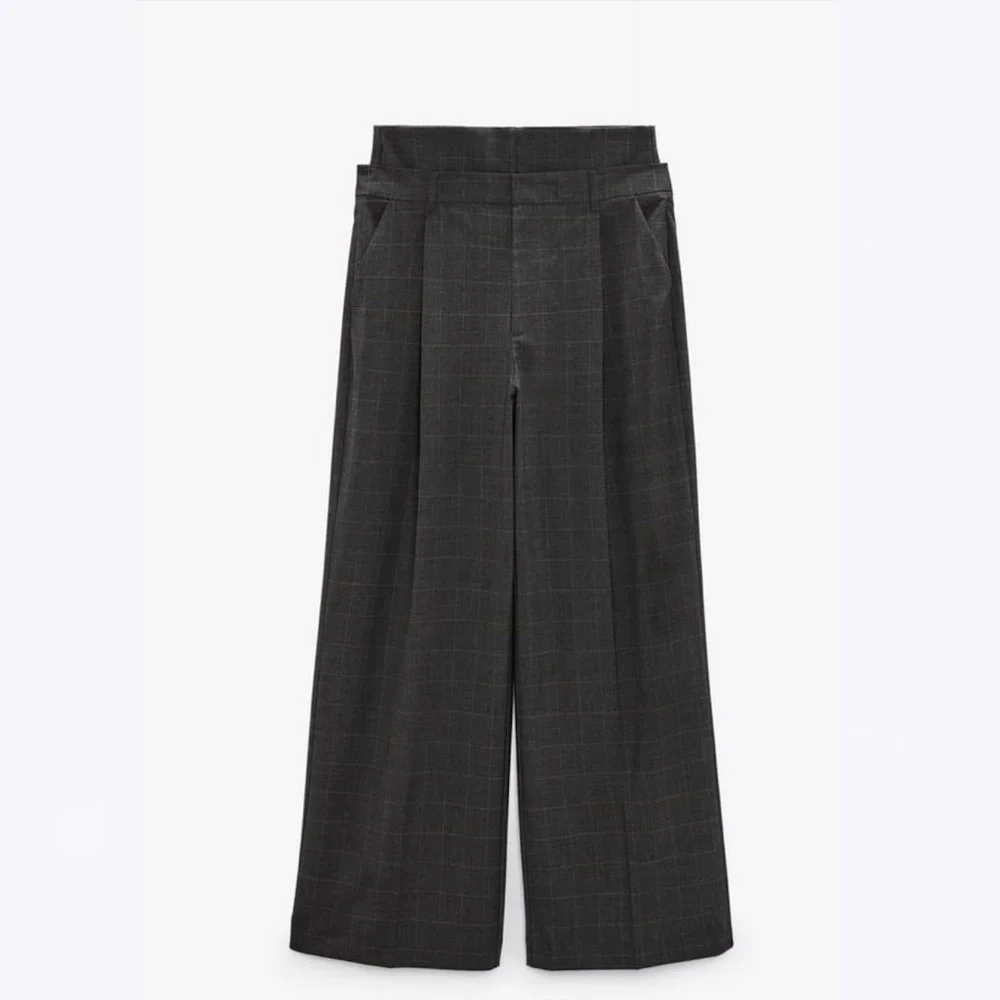 BLOGGER'S FAVE! Zara Full Length Corset Pants NWT